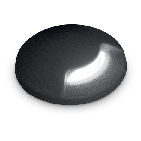 Calpestabile Da Incasso Moderno Way One Plastica Nera 1 Luce G9 2W 3000K