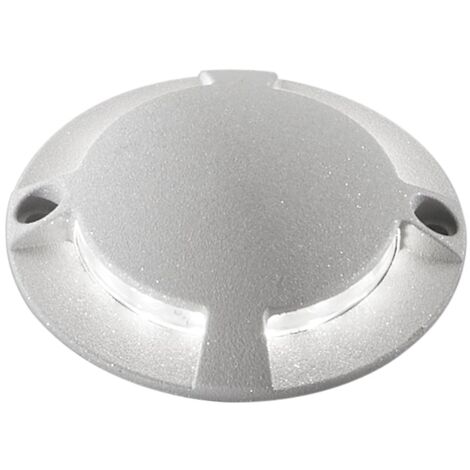 "Calpestabile LED per esterno ELMO DC24V argento 1W 3000K (luce calda)"