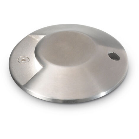 Calpestabile Moderno Rocket-1 Alluminio Cromo 1 Luce 3,5W 4000K Luce Naturale