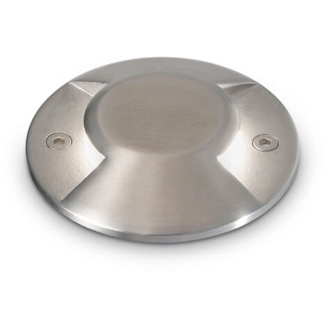 Calpestabile Moderno Rocket-2 Alluminio Cromo 1 Luce 3,5W 3000K Luce Calda