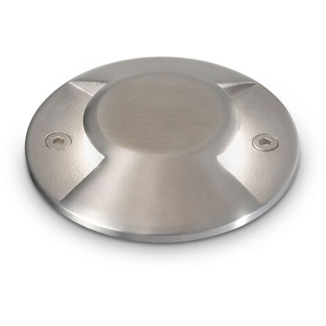 Calpestabile Moderno Rocket-2 Alluminio Cromo 1 Luce 3,5W 4000K Luce Naturale