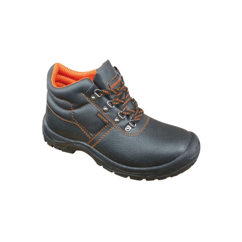 

Bota de protección en cuero vacuno color negro Abelio | 40 - Safetop