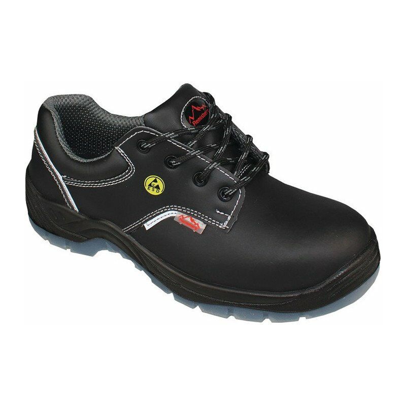 

Calzado de seguridad Coruna-ESD Talla 47 negro S3 ESD EN20345 / EN ISO 61340-5-1 Leder