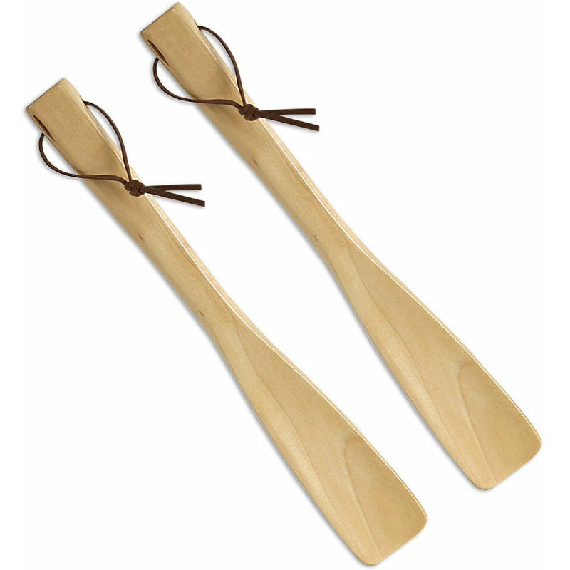 Calzascarpe lungo in legno monopezzo con manico in...