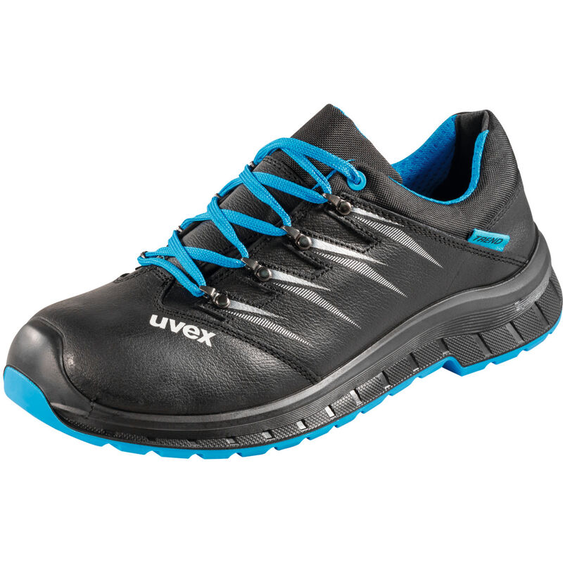 Image of Uvex - Calzatura bassa nera/blu 2 trend, S3