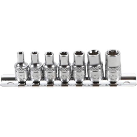 CALZE TORX FEMMINE da E4 a E11 su guida BGS - SET DI 7 CALZE