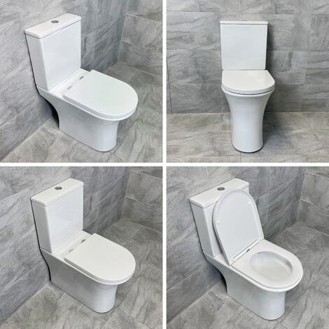 Horizon Graphite Grey 500mm Toilet Unit and Jubilee Short