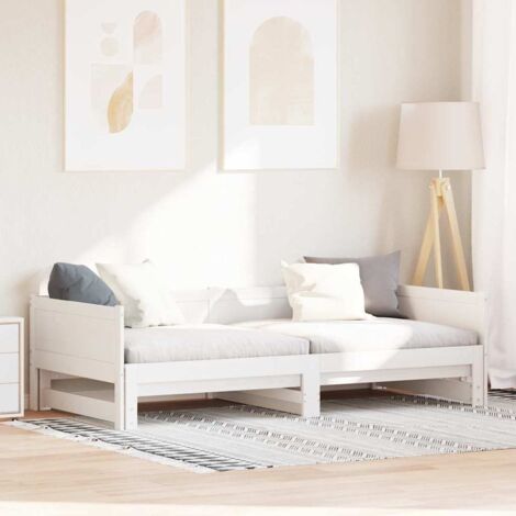 Cama abatible de día  180 x 200 cm Madera maciza de pino