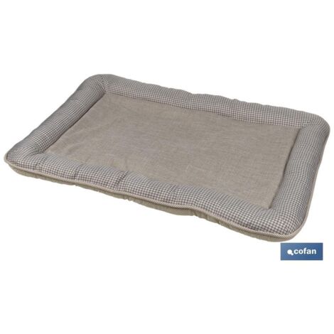 CAMA ACOLCHADA MASCOTAS MODELO COCO 86 X 57 X 7 CM