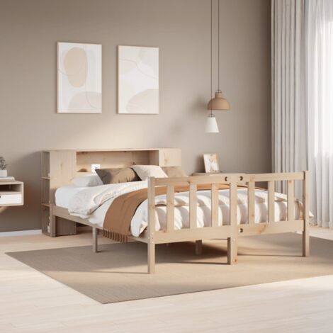 Cama alta niños con túnel madera pino blanco negro 90x190 cm vidaXL