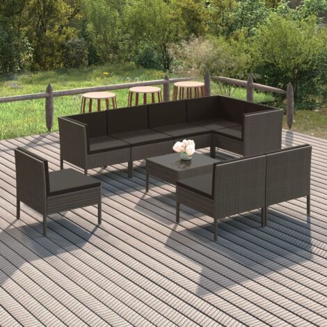 Cama box spring con colchón terciopelo negro 140x190 cm