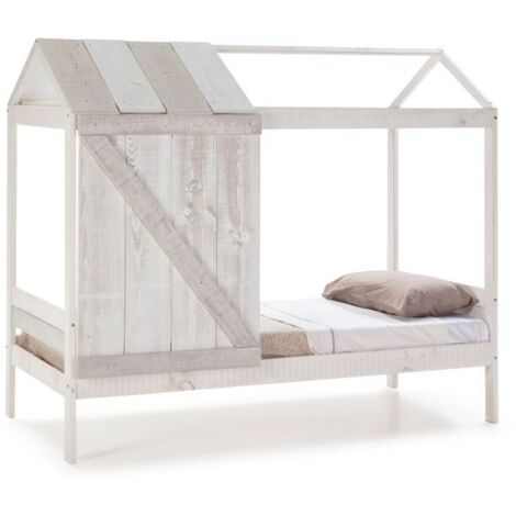 Cama cabaña Barnie Vintage - Grayscale (ancho) x 174,8cm (alto)