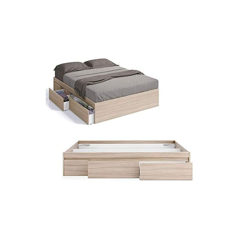 

Cama Canape CON CAJONES para colchones de 150x190 cm