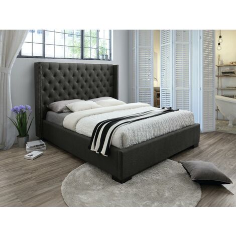 pie de cama velvet capitone 125x45x47 cm