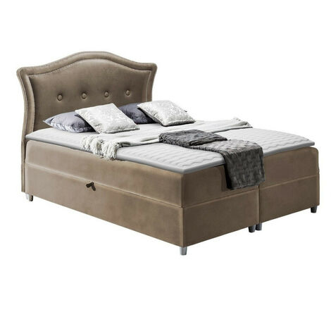 Cama continental Baltimore 135, Magic Velvet 2207, Continental, Individuales, 120x200, Tapiz, Somieres, 130x208x130cm