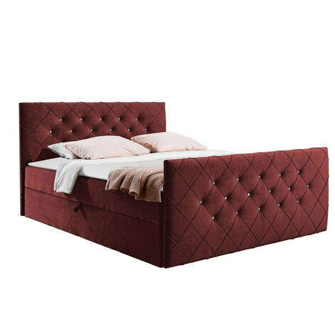 Cama continental Carmen, Amor Velvet 4306, Individuales, Continental, 120x200, Tapiz, Somieres, 124x213x103cm