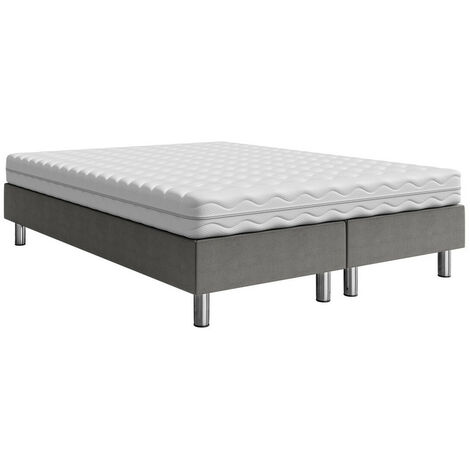 Cama continental Logan 101, Manila 16, Continental, Doble, 180x200, Tapiz, Somieres, 180x200x47cm