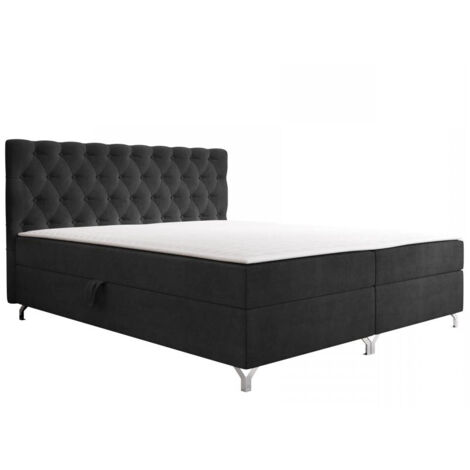 Cama continental Memphis 141, Manila 18, Continental, Doble, 140x200, Somieres, 146x207x114cm