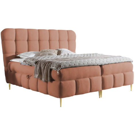 Cama continental Musica, Freya 210.32, Continental, Doble, 160x200, Tapiz, Somieres, 184x208x122cm