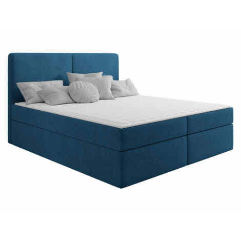 Cama continental Zanesville 100, Manila 26, Continental, Doble, 140x200, Tapiz, Somieres, 142x209x115cm