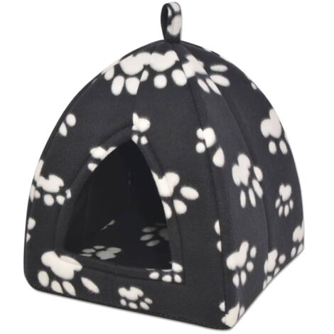 Cama cubo para gatos tamaño L negro
