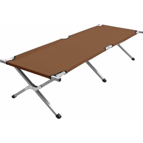 COSTWAY Cama de Campamento Plegable Carga hasta 150kg Cama de Tejido Oxford para Interior y Exterior Camping Viaje