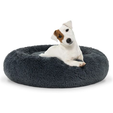 Cama de felpa M 60cm - gris oscuro
