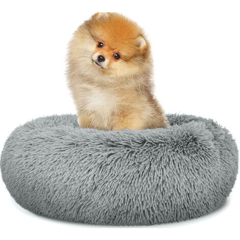 Cama de felpa S 40 cm - gris claro