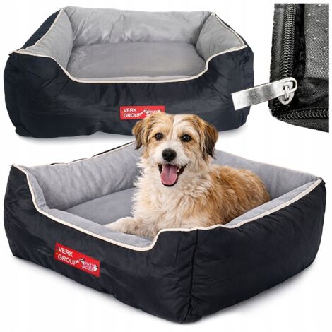 Cama de hueso para perros L gris (25)