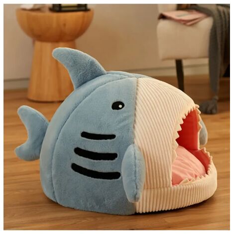 Cama de invierno para perros y gatos, cálida y cómoda, con nido para gatos, cojín y acolchado. Apta para mascotas de menos de 8 kg.
