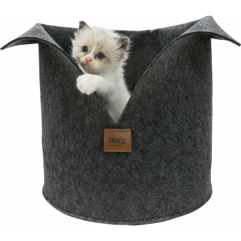 

Trixie - Cama de lectura de fieltro (poliéster) Dimensiones: ø 40 cm. para gato