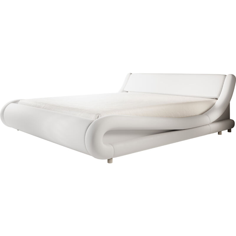 

Muebles Bonitos - Cama Alessia en color blanco (90x190cm)