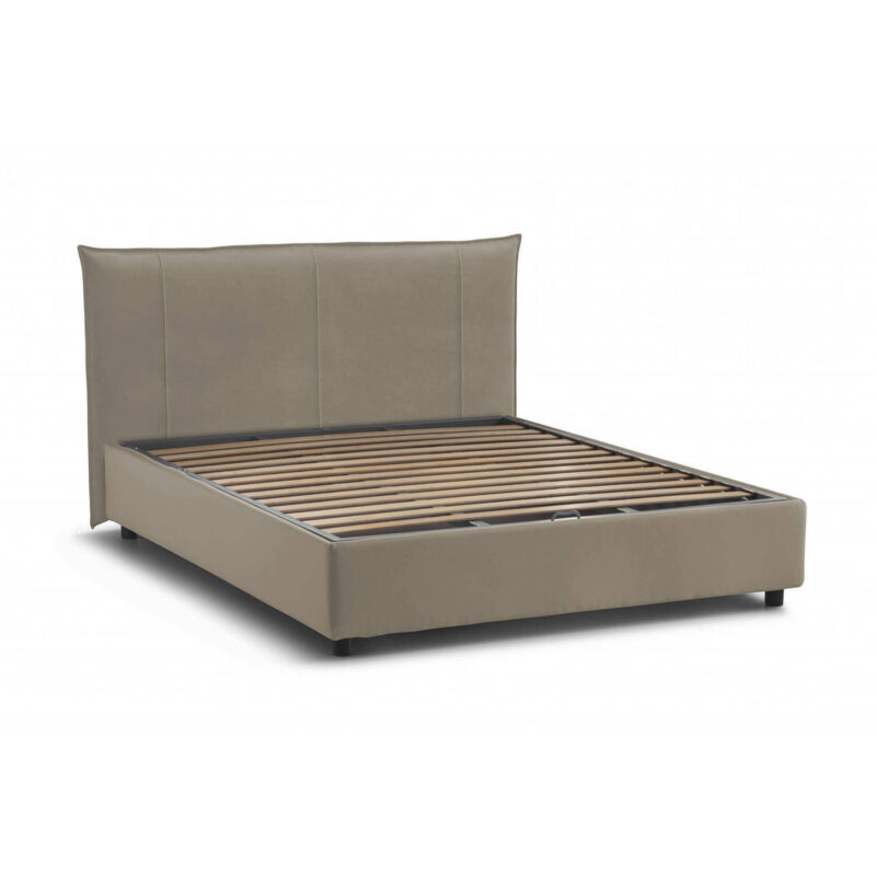 

Cama Doble Teresa Con Contenedor Color Tortora