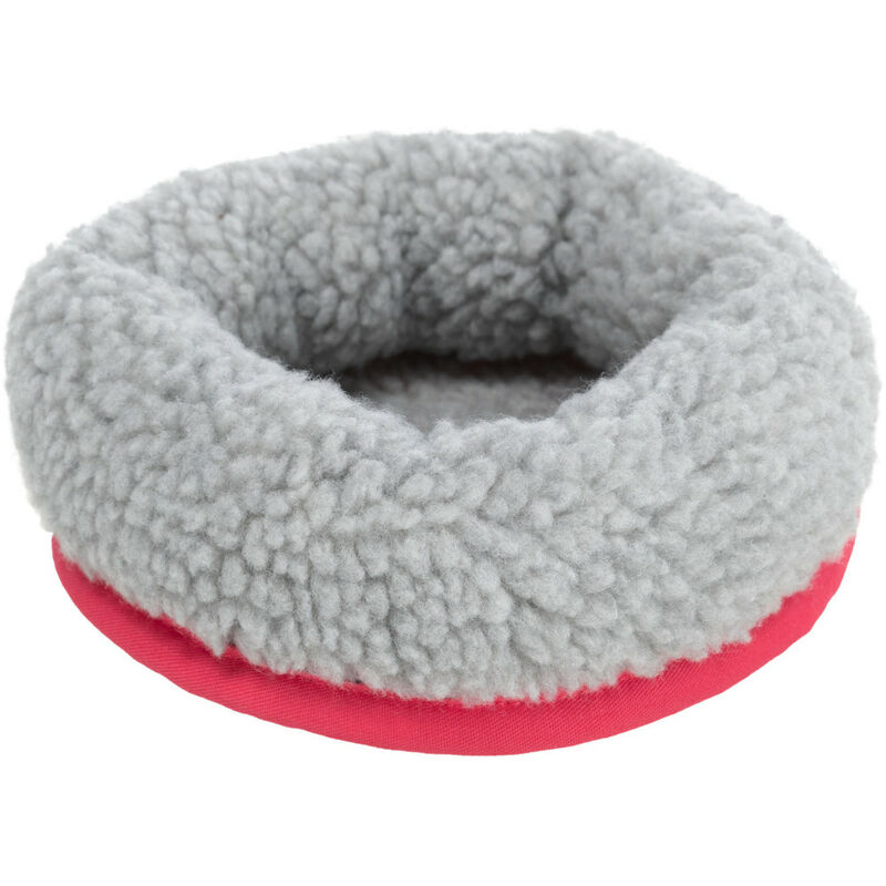 

Cama de peluche, Dimensiones: ø13 cm x 4,5 cm Por ejemplo, ratones, hámsters Color: Aleatorio