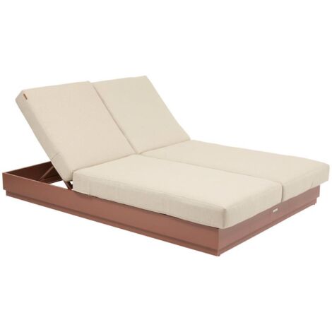 Cama de piscina Allure de caoba - Hespéride