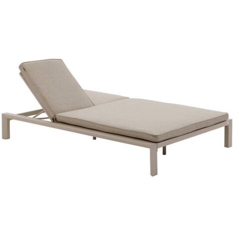Cama doble de barro Evasion para piscina, 2 plazas - Hespéride