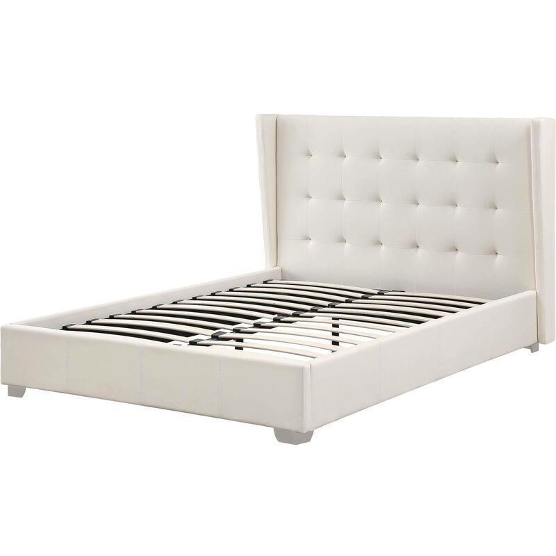 

Cama doble Steven - 140 X 190 - Blanco