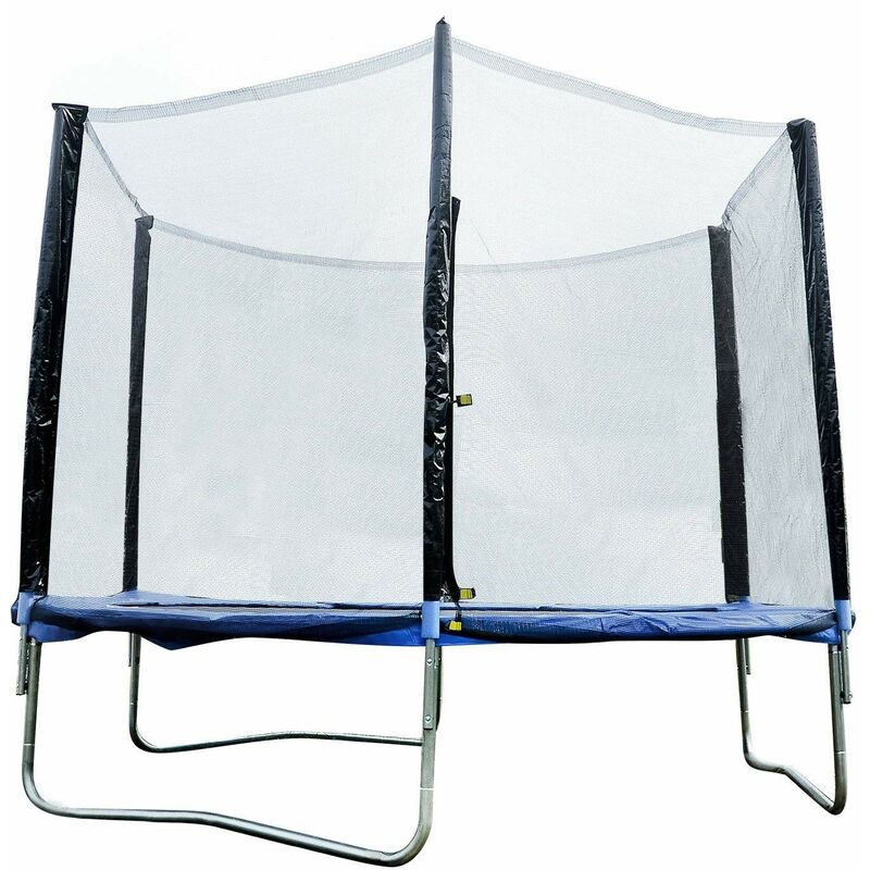 

Cama Elástica Ø244cm + Red Seguridad Set Trampolín para Jardín Carga Máx. 100Kg - Azul, Negro