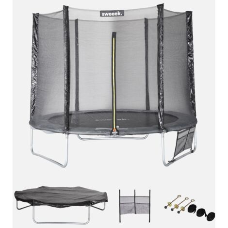 Cama elástica con pack de accesorios, 250cm