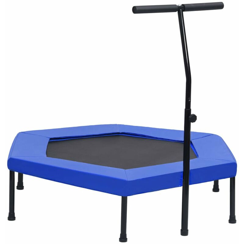 

Happyshopping - Cama elastica fitness almohadilla de seguridad hexagonal 122 cm