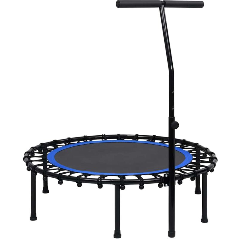

vidaXL Cama Elástica Fitness con Mango 102 cm - Negro