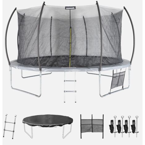 Cama elástica red interior con pack de accesorios, 430cm