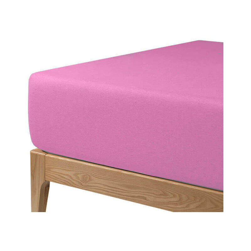 

Sabana Bajera protectora transpirable respira para Bebé | 60x120cm - Rosa chicle