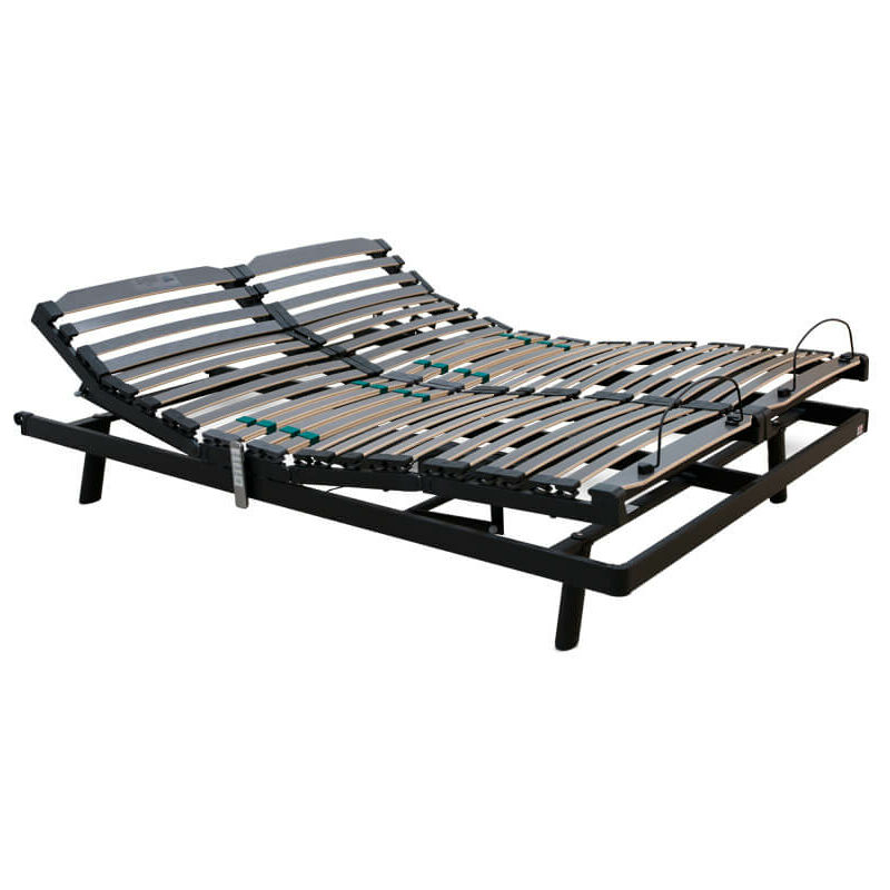 

Cama eléctrica 5 planos Ergos Pardo (somier motorizado) | 150x182cm (2 de 75x182)