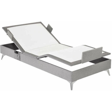 Cama eléctrica tapizada 4 planos articulación Dynamic