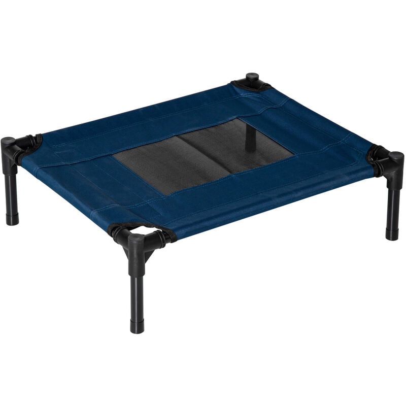 

Cama Elevada para Perros Gatos Portátil Cama para Mascotas con Malla Transpirable y Tela Oxford Marco de Acero para Interior Exterior 61x46x18 cm