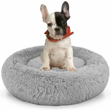 Cama extraíble para perros, cama para perros Puppy Love Dog Cat, cama para perros lavable y relajante, cama cómoda para perros pequeños, medianos y grandes, suave y esponjosa (M-60 cm/23,6 pulgadas, g