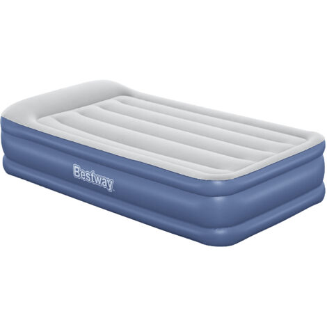Cama Hinchable Bestway Tritech Individual 191x97x46 cm Soporta hasta 150 Kg Inflado en 3 Minutos con Refuerzo Perimetral