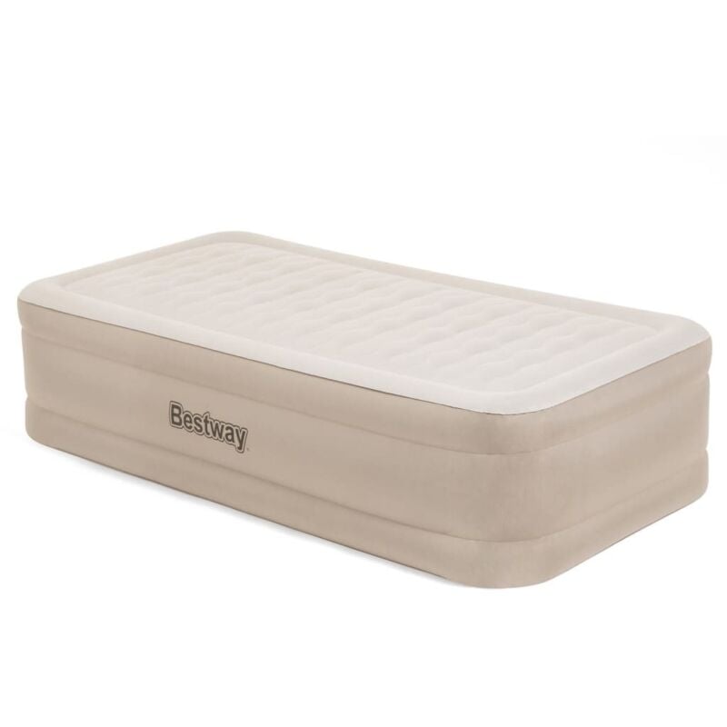 

Cama Hinchable Individual 191x97x46 cm Inflador Integrado Fortech Beige - Bestway