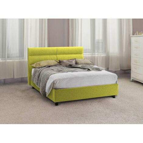 Cama Individual Brez, Desenfundable, Hecha en Italia, Verde